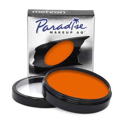 Mehron Paradise Makeup AQ Body Paint 1.4 oz orange front view