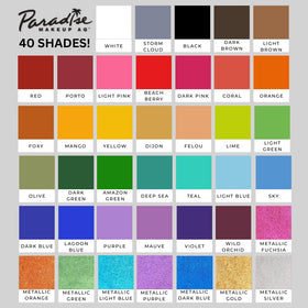 Mehron Paradise Makeup AQ Face & Body Paint 1.4 oz Felou in use during performance