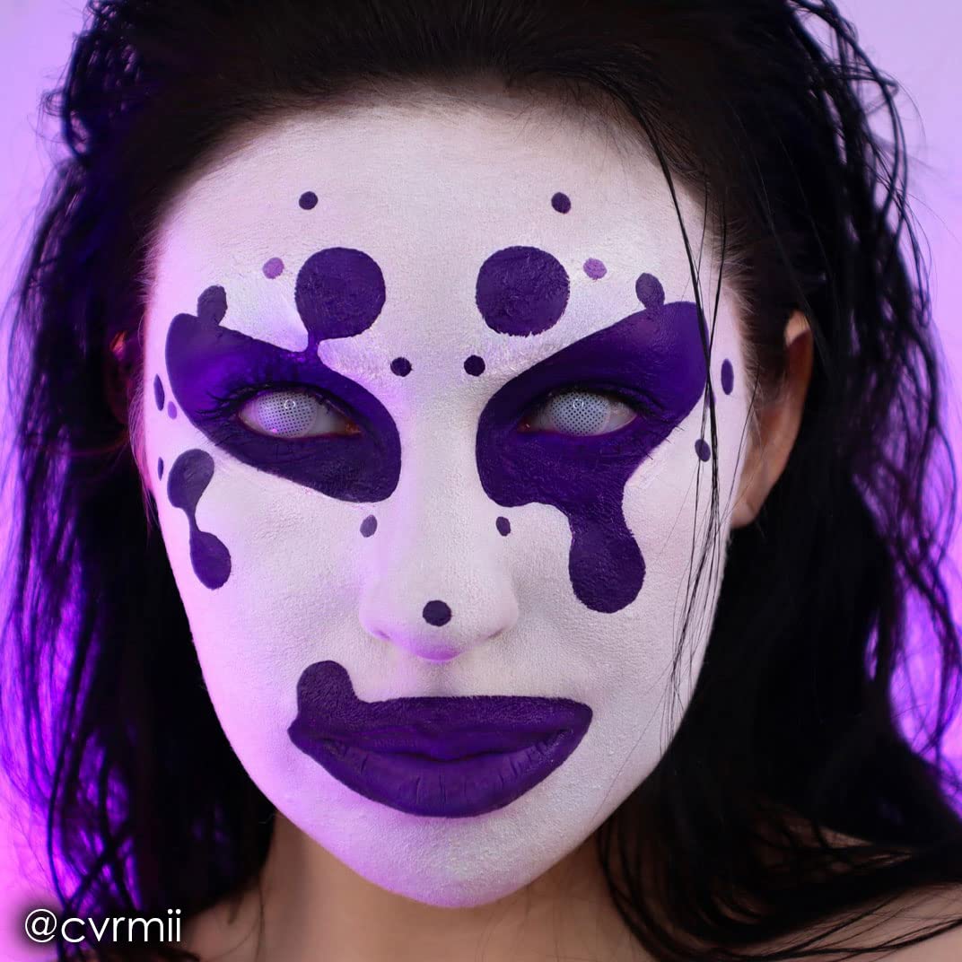Mehron Paradise Makeup AQ Face & Body Paint Violet swatch on skin