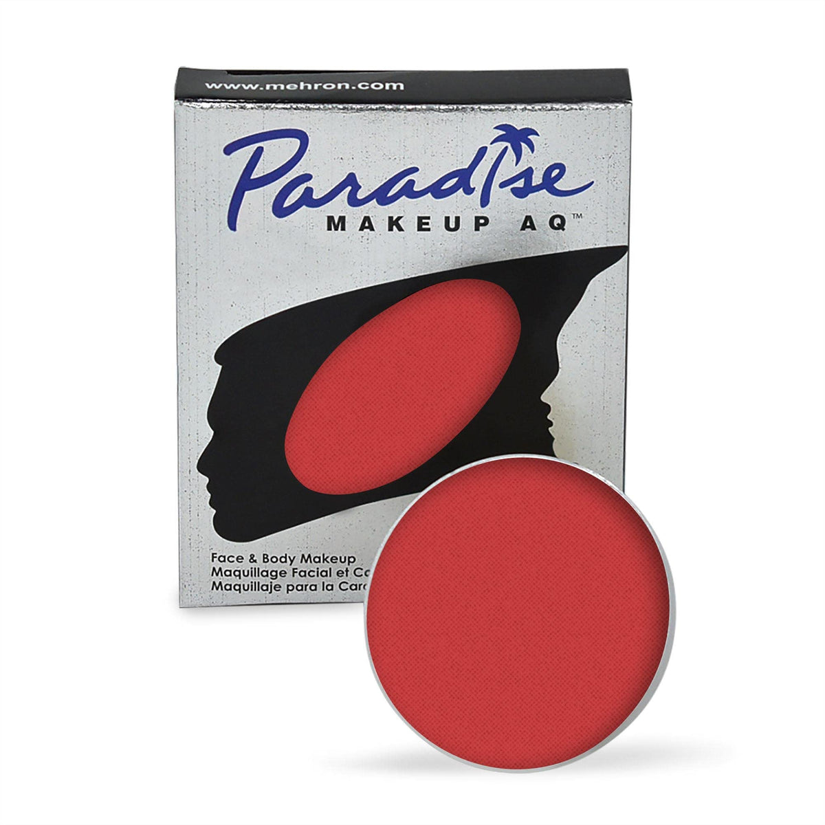 Mehron Paradise Makeup AQ Refill Beach Berry 7ml front view