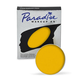 Mehron Paradise Makeup AQ Yellow 7ml front view