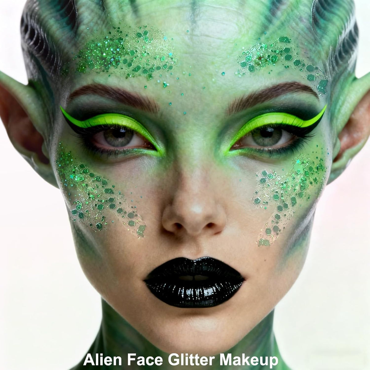 MEICOLY glitter on skin for St. Patrick's Day