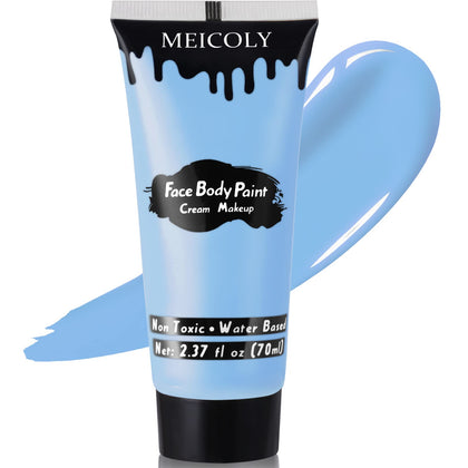 MEICOLY Light Blue Body Paint tube front view