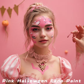MEICOLY Light Pink Body Paint packaging with details