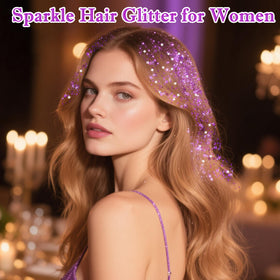 MEICOLY Light Purple Body Glitter Stick side view