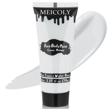 MEICOLY Moonlight White Face Body Paint 2.37Oz tube front view