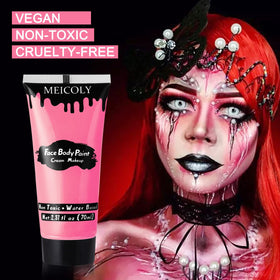 MEICOLY Pink Body Paint texture close-up