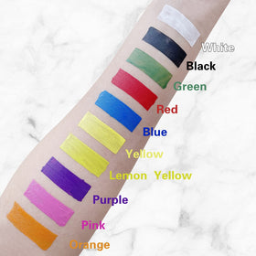 MEICOLY Yellow Face Body Paint packaging details