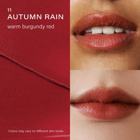 Melixir Vegan Lip Butter #11 Autumn Rain swatch on skin