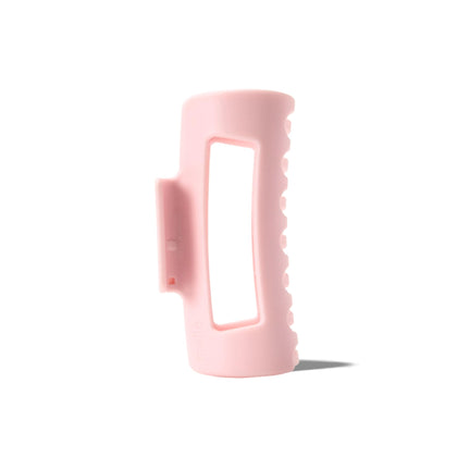 MELLO Medium Hair Clip in pink, front view