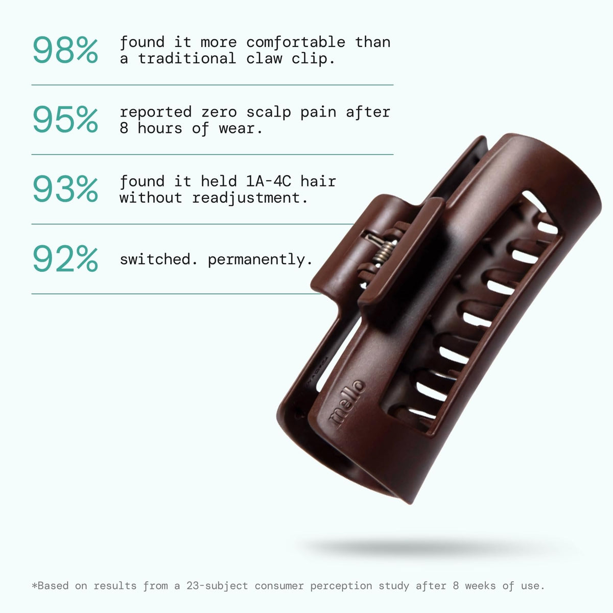 MELLO Medium Hair Clip packaging details