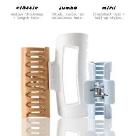 MELLO Medium Hair Clip packaging display