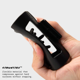 MELLO Medium Hair Clip showing flexible design