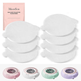 MelodySusie 210Pcs Disposable Filter Papers pack front view