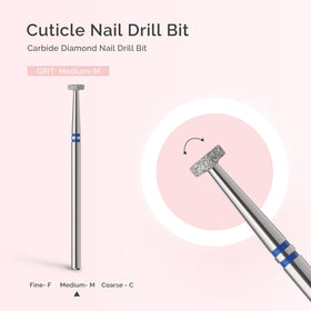 MelodySusie 4mm Cuticle Cleaner Nail Drill Bit close-up