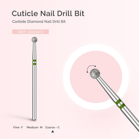 MelodySusie 4mm drill bit on a nail care table