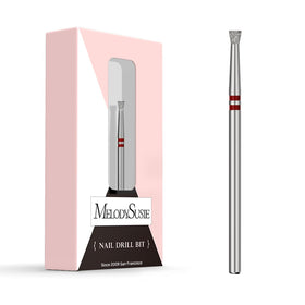 MelodySusie 6.7mm Inverted Tapered Cuticle Clean Nail Drill Bit front view