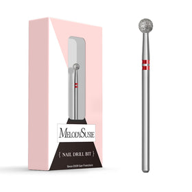 MelodySusie Ball Shape Cuticle Clean Nail Drill Bit front view