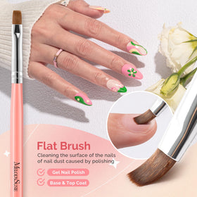MelodySusie brushes set with ergonomic handles