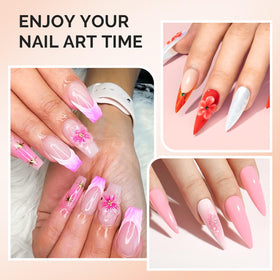 MelodySusie brushes with nail art supplies