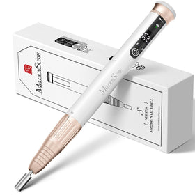MelodySusie Cordless Nail Drill SM220G front view with LED display