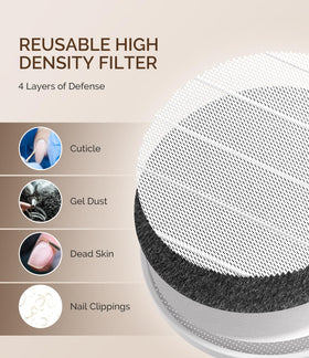 MelodySusie Cordless Nail Dust Collector SProR packaging