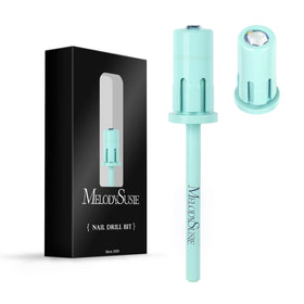 MelodySusie Crystal Top Mandrel Bit front view in Skylight Blue