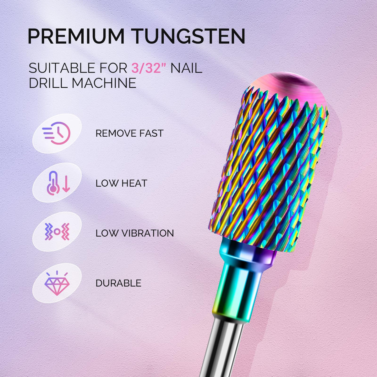 MelodySusie diamond cuticle bits in various shapes