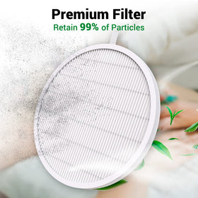 MelodySusie filter demonstrating effective dust collection