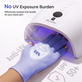 MelodySusie Fingerless UV Protection Gloves packaging