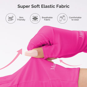 MelodySusie Fingerless UV Protection Gloves packaging