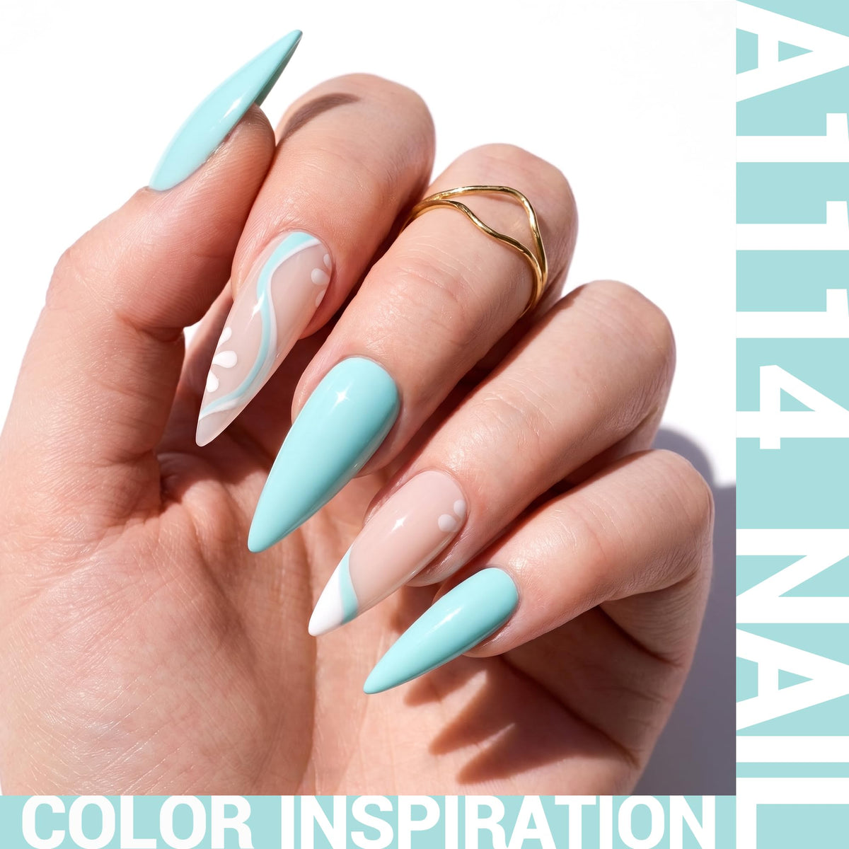MelodySusie Gel Nail Polish application on nails