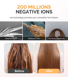 MelodySusie Hair Dryer LED screen showing settings