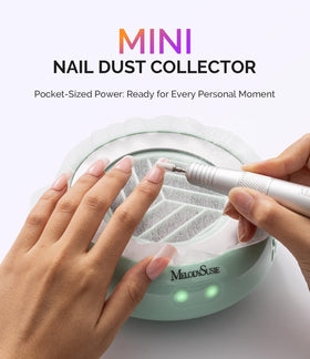 MelodySusie HProA Nail Dust Collector side view showing touch control