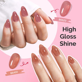 MelodySusie Jelly Gel Nail Polish Set packaging