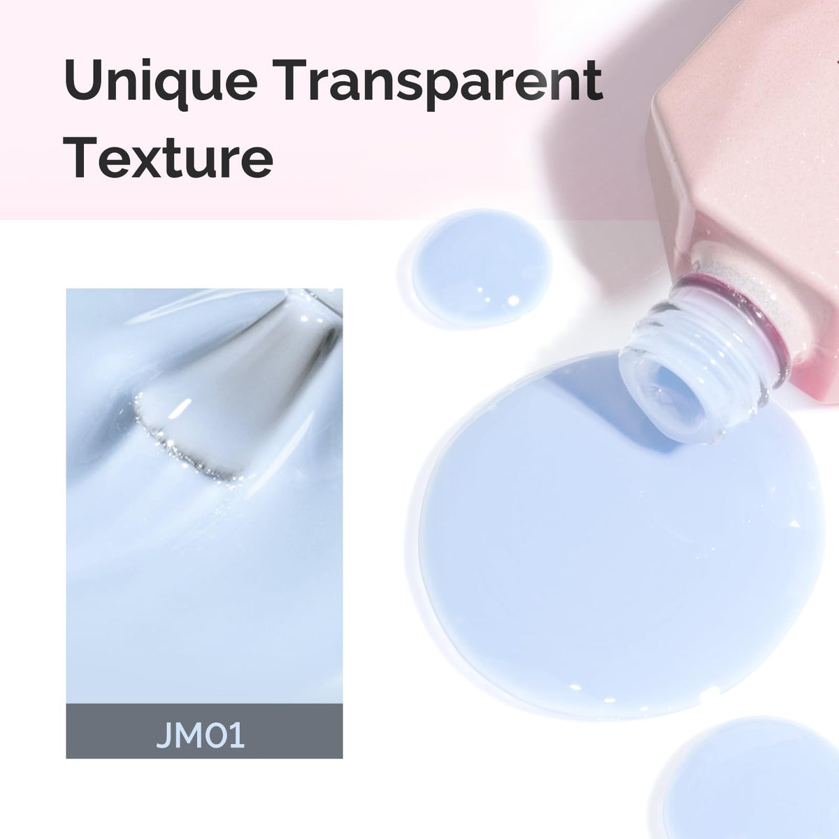 MelodySusie Jeweliver Gel Nail Polish light blue packaging