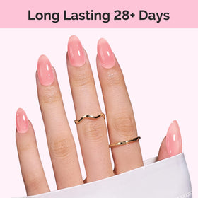 MelodySusie Jeweliver Gel Nail Polish Rose Pink packaging