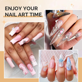 MelodySusie nail art brushes in use