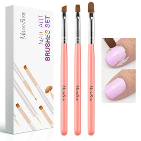MelodySusie Nail Art Clean Up Brushes Set front view