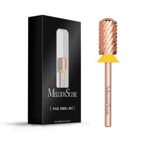 MelodySusie Nail Drill Bits Rose Gold front view