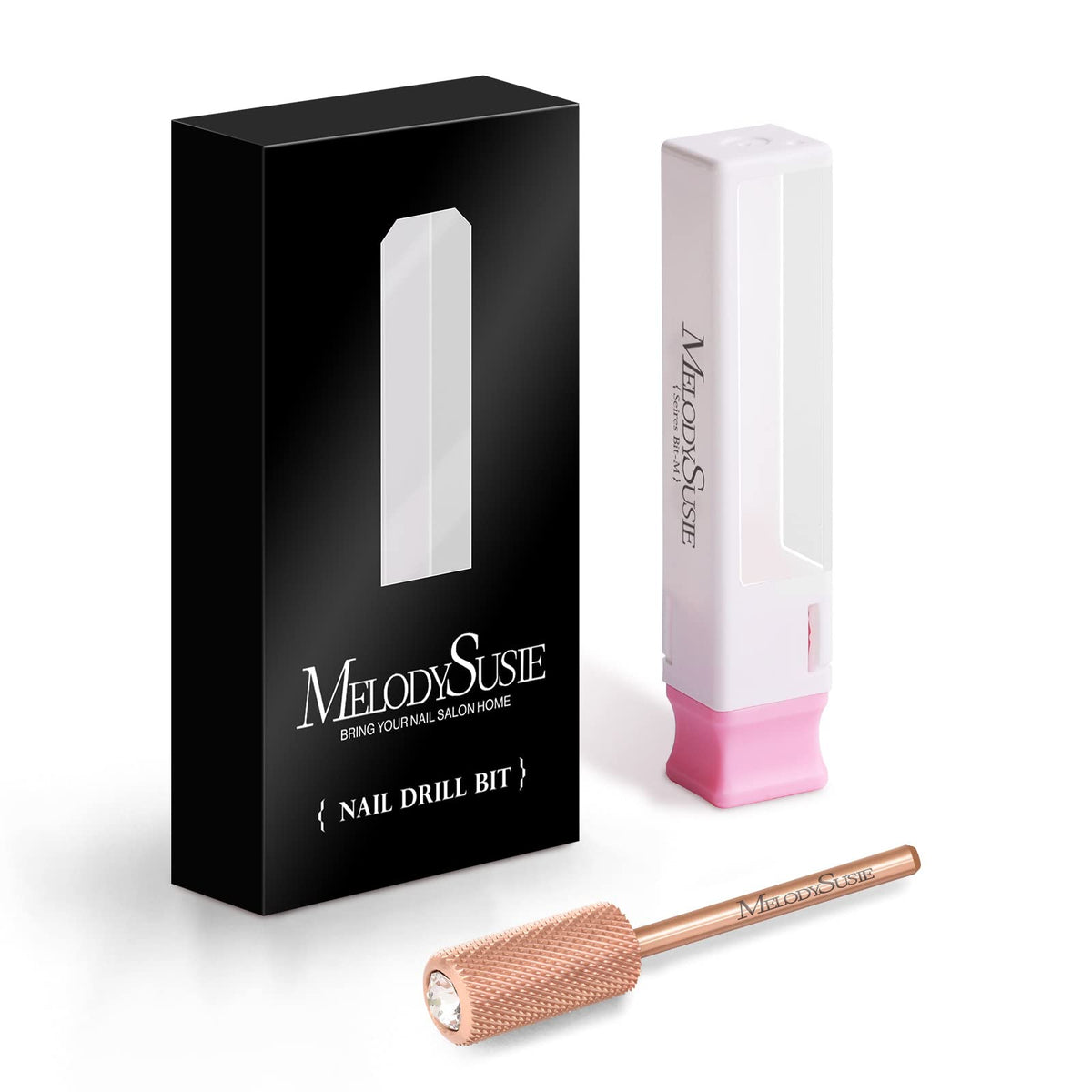 MelodySusie Nail Drill Bits Rose Gold set