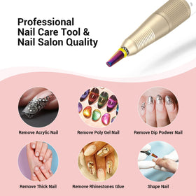 MelodySusie nail drill bits with different grit levels