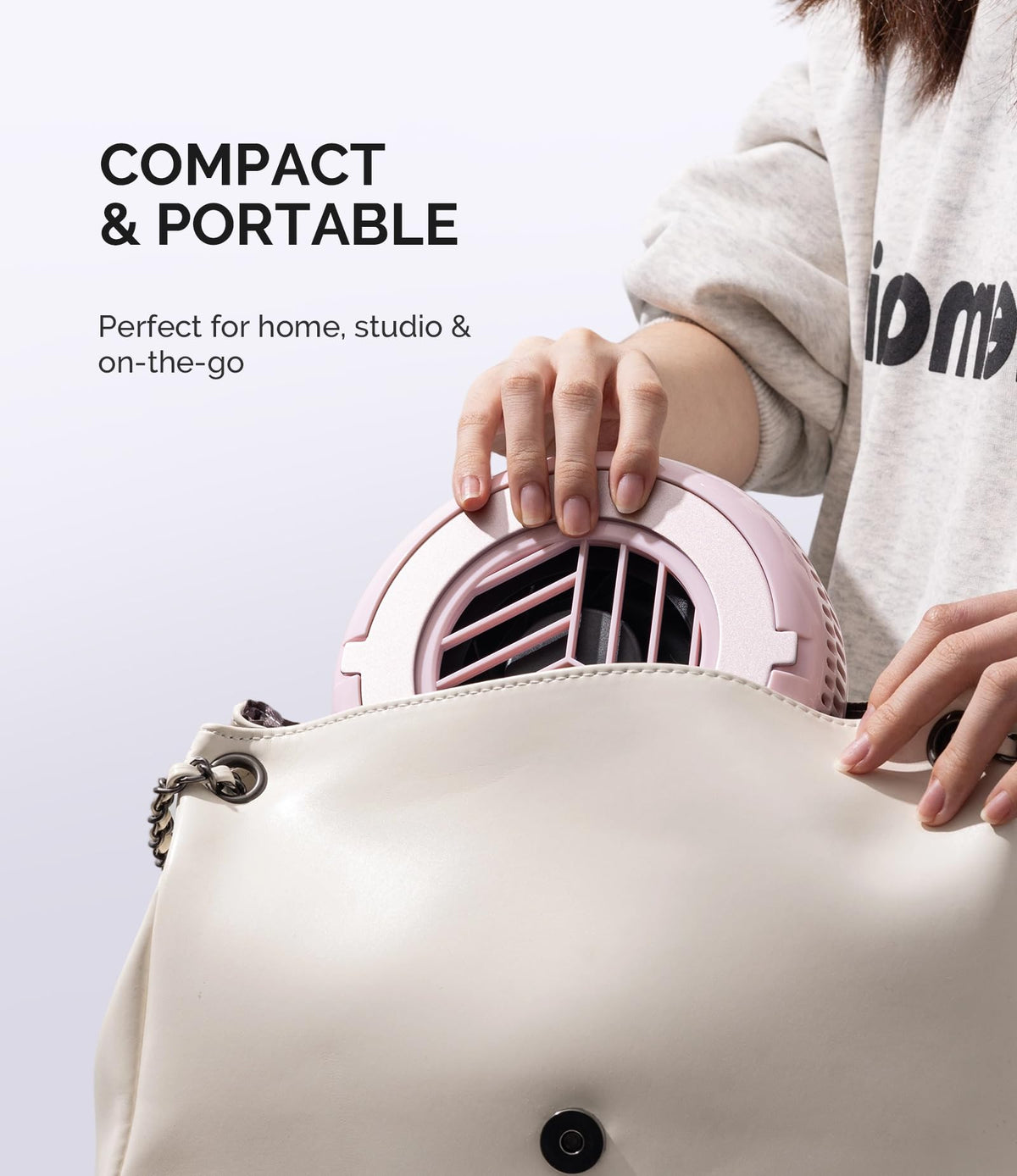 MelodySusie Nail Dust Collector HProA in use during nail care