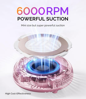 MelodySusie Nail Dust Collector HProA with filter papers