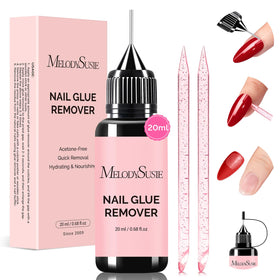 MelodySusie Nail Glue Remover 20ML bottle front view
