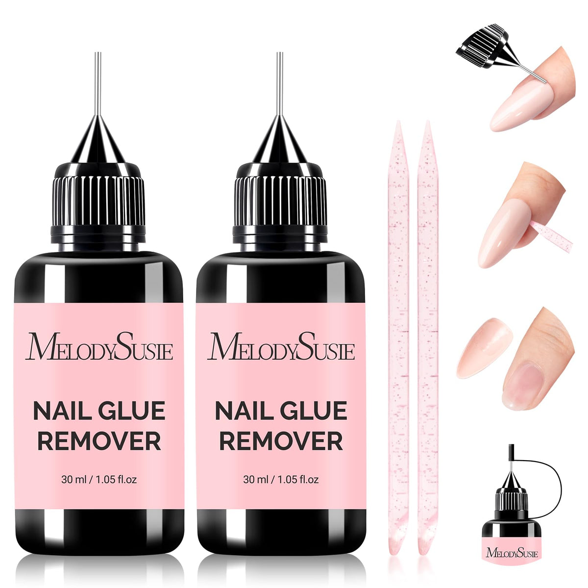 MelodySusie Nail Glue Remover 30ML front view