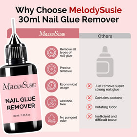 MelodySusie Nail Glue Remover 30ML packaging