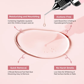 MelodySusie Nail Glue Remover 30ML side view