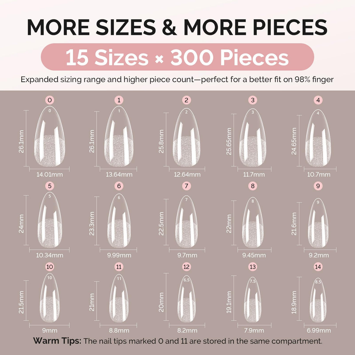 MelodySusie Nail Tips in a stylish manicure setup