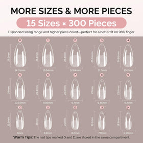 MelodySusie Nail Tips in a stylish manicure setup